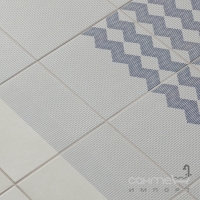 Керамограніт універсальний 20,5 х20, 5 Mutina Tape Mesh Half White, арт. RETA11