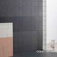 Керамогранит универсальный 20,5х20,5 Mutina Tape Mesh Half Black, арт. RETA41