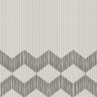 Керамограніт універсальний 20,5 х20, 5 Mutina Tape Zigzag Half White, арт. RETA17