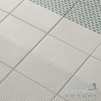 Керамограніт універсальний 20,5 х20, 5 Mutina Tape Cobble Half Blue, арт. RETA23