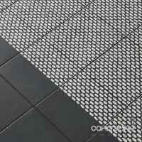 Керамограніт універсальний 20,5 х20, 5 Mutina Tape Cobble Black, арт. RETA44