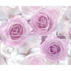 Плитка настенная, декор-панно 25x60 Ceramika Color Rosa 