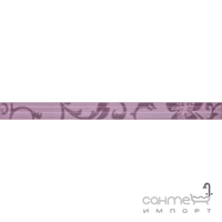 Бордюр 4,8x60 Ceramika Color Crypton Glam Viola
