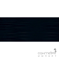 Настінна плитка 25x60 Ceramika Color Rainbow Black (матова)