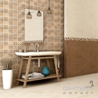 Напольная плитка 45x45 Ceramika Color Varna Beige Szkliwiony (матовая)