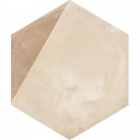 Плитка шестиугольная, декор 25x21,6 Marca Corona Terra Esagono Porzione vers. C
