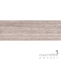 Плитка настенная 25x75 Ceramika Color Salomea Grey (глянцевая, под камень)