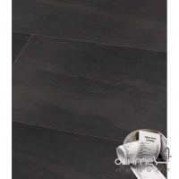 Плитка для підлоги 45x90 Ergon Elegance Lappato Rett. Antracite (чорна, полірована)