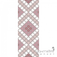 Плитка настінна 22,5x60 Dual Gres Martina Malva (рожева)