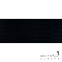 Плитка настенная 20x50 Ceramika-Konskie Marina Black (глянцевая)