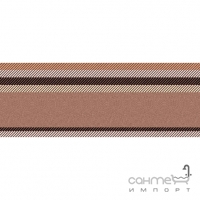 Плитка настінна 22,5x60 Dual Gres Look Cenefa Marron (коричнева)