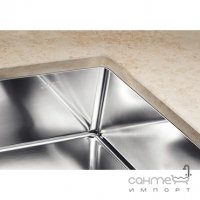 Кухонная мойка Blanco Claron 700-U 521581 зеркальная нержавеющая сталь