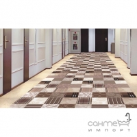 Плитка для підлоги, декор з випадковим дизайном 45x45 Dual Gres Paisley Marron (бежева, коричнева)