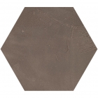 Керамогранитная плитка шестиугольная 34x40 Casabella Etro Esagona Terra (коричневая)