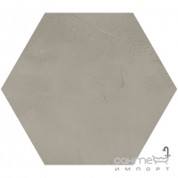 Керамогранітна плитка шестикутна 34x40 Casabella Etro Esagona Cenere (сіра)
