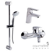 Набор смесителей для ванны Q-tap Set CRM 35-311 хром