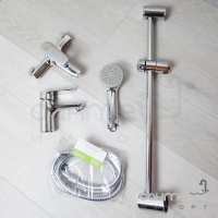 Набір змішувачів для ванни Q-tap Set CRM 35-211 хром