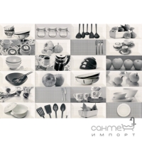 Настенная плитка, декор-панно 40х60 Myr Ceramica Moon Blanco D-908 Cocina (глянцевая)
