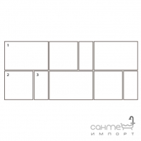 Керамогранітна плитка Casabella Traccia 60x80 Multiformato Box IN R10 Bianco (біла)
