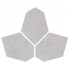 Мозаика из вытянутых шестиугольников 35x28 Colli Abaco Esagona Irregolare Grey Light (светло-серая)	