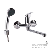 Змішувач для ванни з душовим гарнітуром Q-tap Smart CRM 005 хром