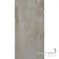 Керамогранітна плитка 40x80 Colli Domus Piombo Glossy (темно-сіра, глянсова)