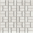 Мозаїка 30x30 Colli Domus Mosaico Brick Bianco Naturale (біла, матова)