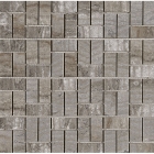 Мозаїка 30x30 Colli Domus Mosaico Brick Piombo Glossy (темно-сіра, глянсова)