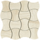 Мозаика 30x30 Colli Domus Mosaico Trama Beige Silk (бежевая, полуматовая)