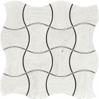 Мозаика 30x30 Colli Domus Mosaico Trama Bianco Glossy (белая, глянцевая)