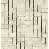 Мозаїка 30x30 Colli Domus Mosaico Brick Beige Glossy (бежева, глянсова)
