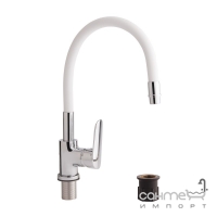 Змішувач для кухні Q-tap Linea CRW 007-F білий