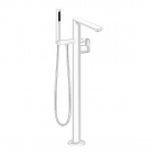 Змішувач для ванни з вертикальною трубою, для вільного монтажу Villeroy&Boch L Aura 25963905-10 Білий Матовий