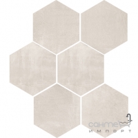 Мозаика из шестиугольников 29,5X38,5 Colli Paco Mosaici Esagona Sabbia (светло-серая)