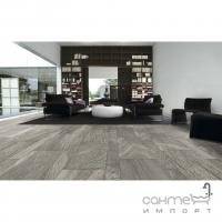 Керамический гранит 60x60 Colli Super Rett Black (черный)