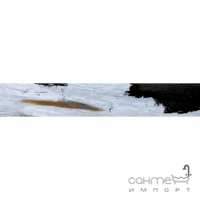 Керамогранитная плитка 15X90 Colli Wow Rett Winter (черная, белая)