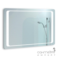 Зеркало для ванной комнаты с LED подсветкой Liberta Modern 1000x700