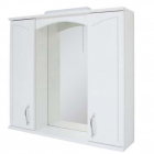 Зеркальный шкафчик с подсветкой ПІК Basis Decor ДЗ0875 белое