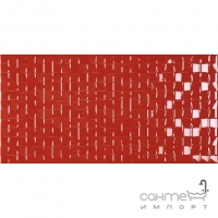 Настенная плитка 25х50 Tecniceramica Parma Rojo (красная)