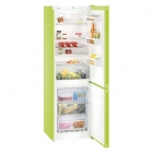Двухкамерный холодильник с нижней морозилкой Liebherr CNkw 4313 NoFrost (A++) зеленый