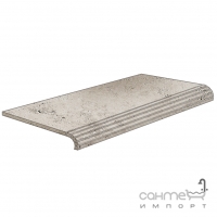 Закругленный край 30x61,4 Coem Aquitaine Elemento Bordo Outdoor R11 Grigio (серый)