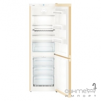 Двухкамерный холодильник с нижней морозилкой Liebherr CNbe 4313 NoFrost (A++) бежевый