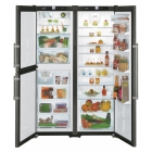 Комбінований холодильник Side-by-Side Liebherr SBSbs 7353 Premium BioFresh NoFrost (А++) чорний