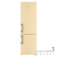 Двухкамерный холодильник с нижней морозилкой Liebherr CNbe 4015 NoFrost (A++) бежевый