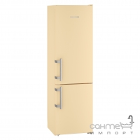Двокамерний холодильник з нижньою морозилкою Liebherr CNbe 4015 NoFrost (A++) бежевий