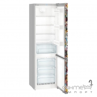 Двухкамерный холодильник с нижней морозилкой Liebherr CNst 4813 NoFrost (A++) с декором