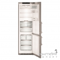 Двухкамерный холодильник с нижней морозилкой Liebherr CBNPes 4878  (A+++) серый