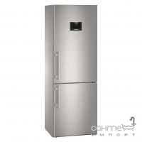 Двокамерний холодильник з нижньою морозилкою Liebherr CBNPes 5758 NoFrost (A+++) сірий