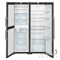 Комбинированный холодильник Side-by-Side Liebherr SBSbs 7353 Premium BioFresh NoFrost (А++) черный