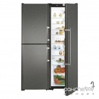Комбінований холодильник Side-by-Side Liebherr SBSbs 7353 Premium BioFresh NoFrost (А++) чорний